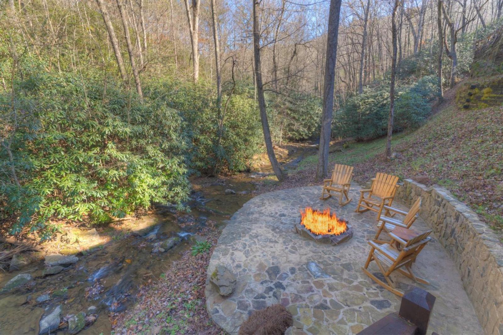 Rushing Waters - Creekside Cabin In North Ga Blue Ridge Exterior photo