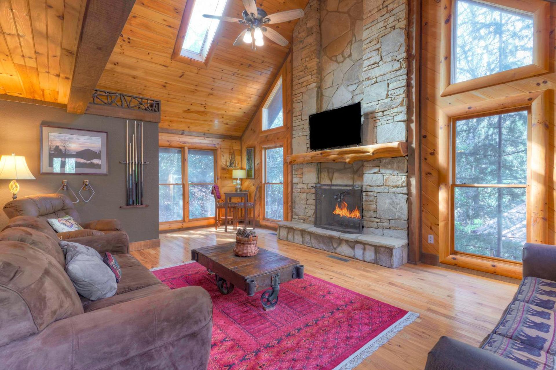Rushing Waters - Creekside Cabin In North Ga Blue Ridge Exterior photo