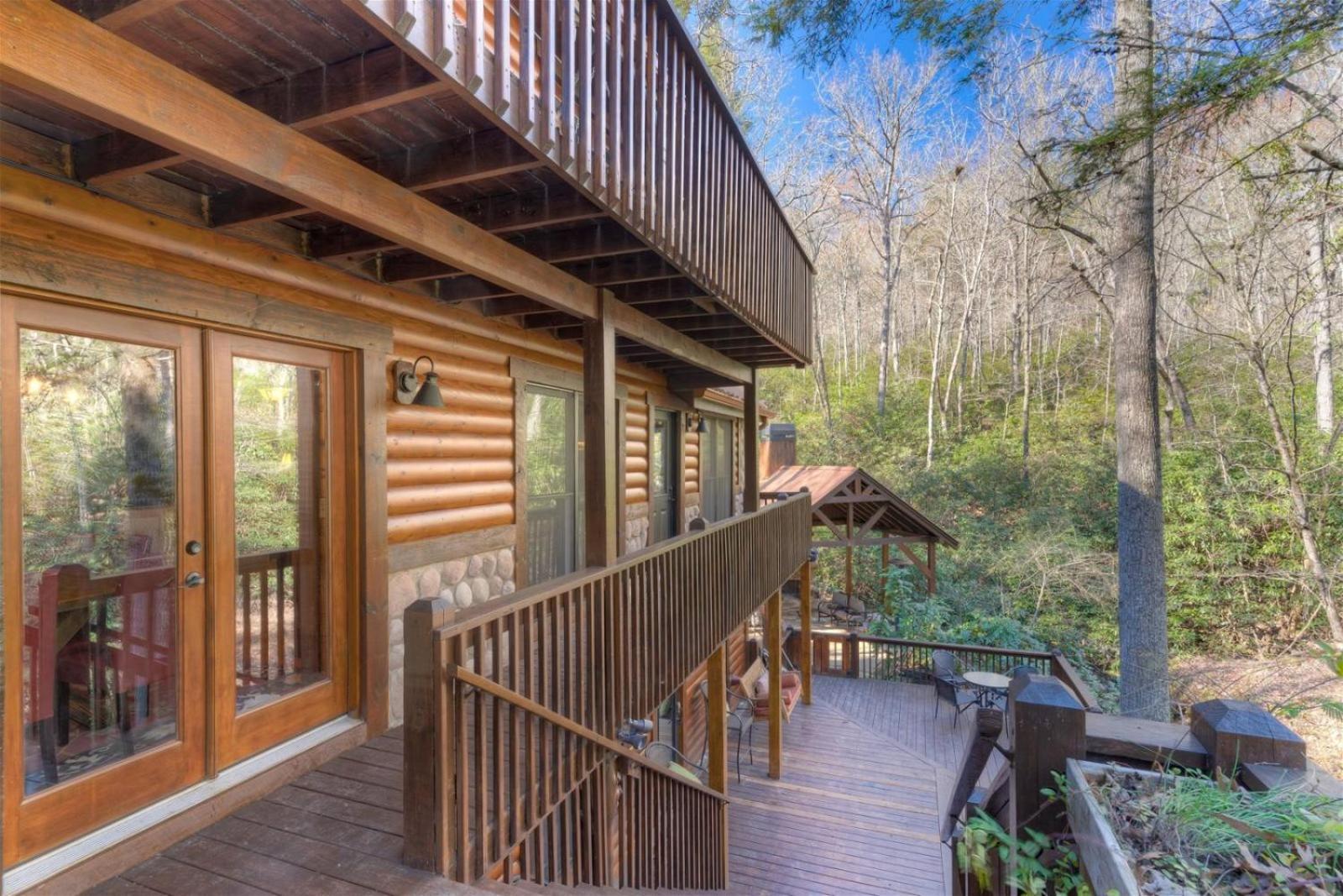 Rushing Waters - Creekside Cabin In North Ga Blue Ridge Exterior photo