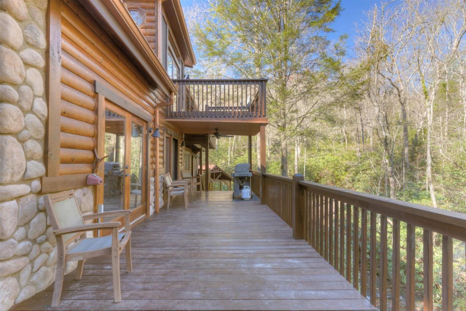 Rushing Waters - Creekside Cabin In North Ga Blue Ridge Exterior photo